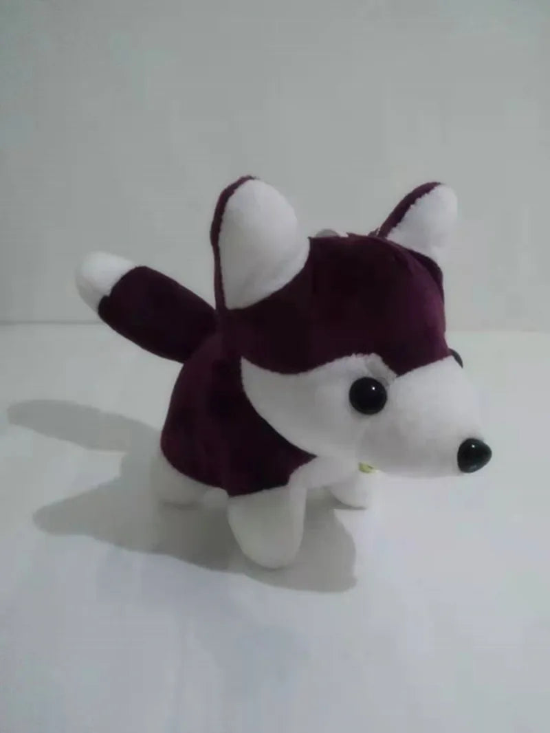 Purple cute puppy doll plush toy For children birthday or Christmas present gift