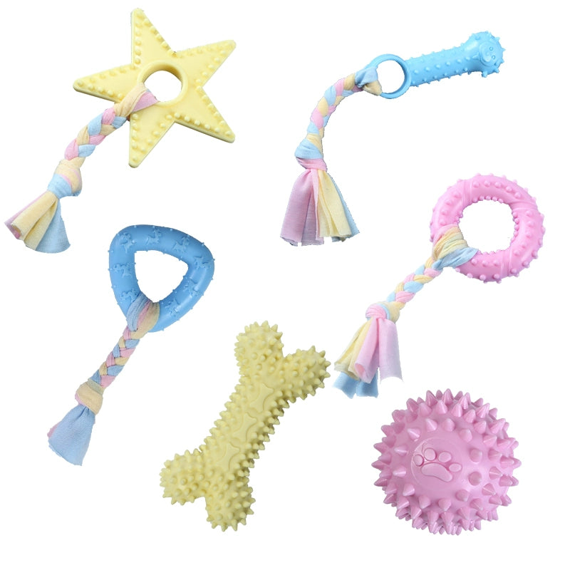 Teeth Cleaning Corgi Teddy Self-Entertainment Relieving Stuffy Handy Gadget Dog