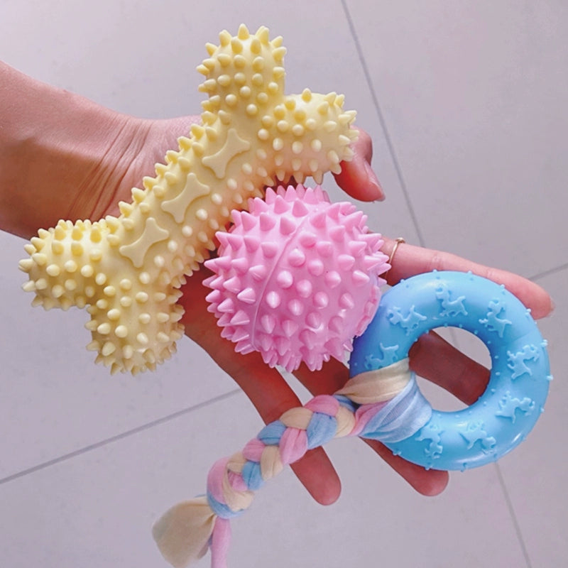 Teeth Cleaning Corgi Teddy Self-Entertainment Relieving Stuffy Handy Gadget Dog