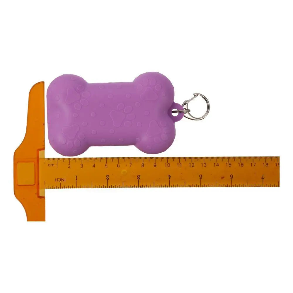 Rubber Pet Toys Creative Purple 4.3*2.6 Inch Dog Food Slow Food Dispenser Bite Resistant Toy