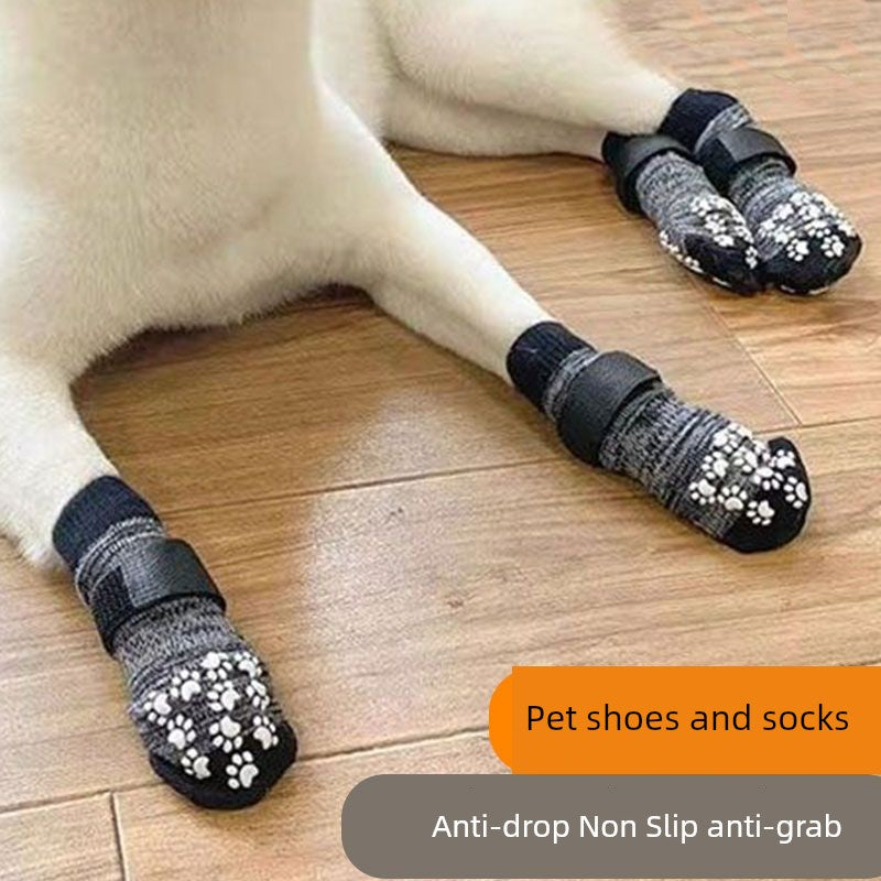 Spring and Summer Outing Anti-Drop Medium Large Dog Golden Retriever Socks