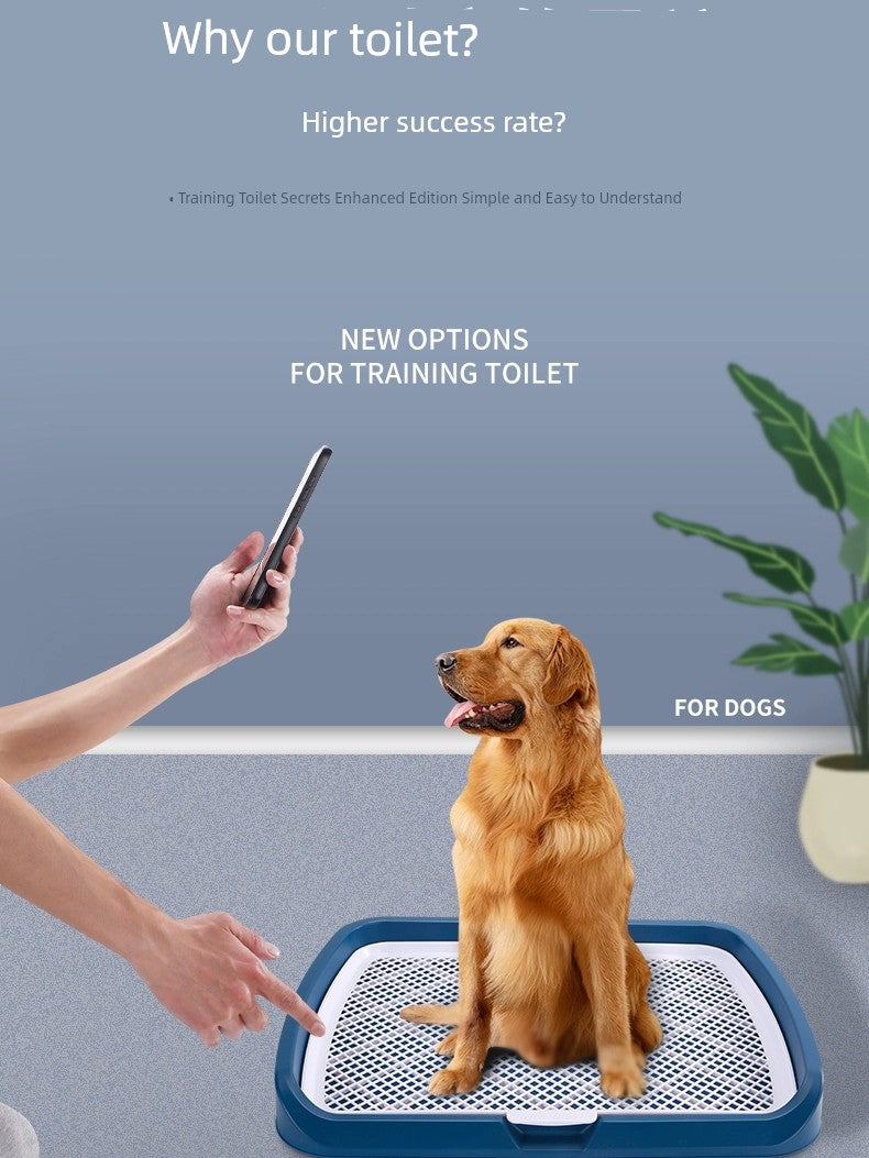 Dog Toilet Large Dog Dog Fixed-Point Defecation Handy Gadget Small Size Dogs Pet Potty Special Urinal Puppy Tray