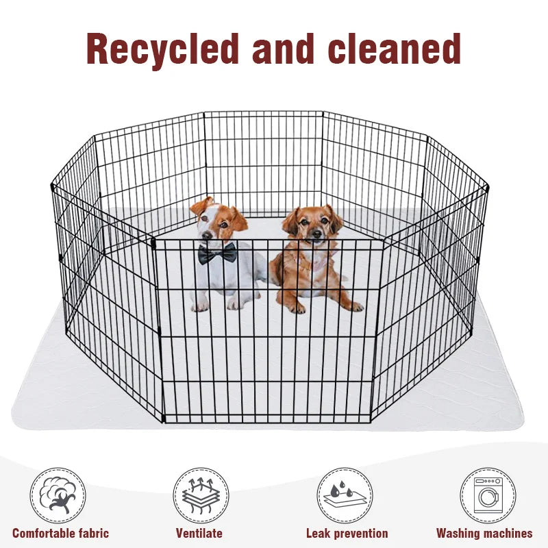 High quality Pet Dog Bed Urine Pad Reusable Dog Pee Pad High Absorbent Diaper Pad Whelping Mats Soft Kennels Pad