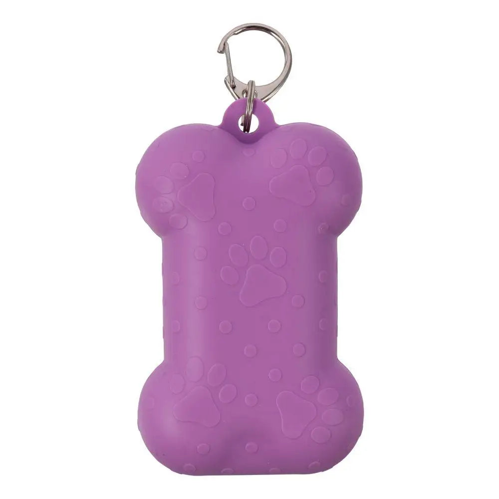 Rubber Pet Toys Creative Purple 4.3*2.6 Inch Dog Food Slow Food Dispenser Bite Resistant Toy