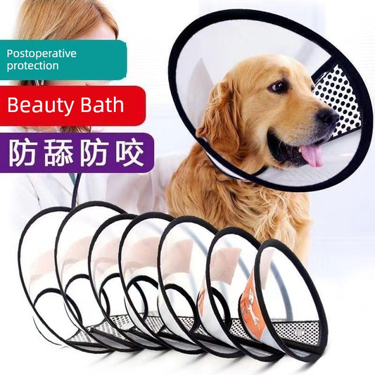 Head Cover Sterilization Collar Elizabeth Anti-Bite Cat