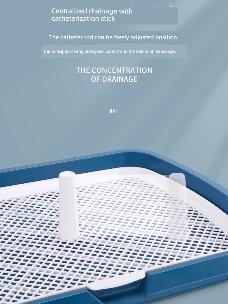 Dog Toilet Large Dog Dog Fixed-Point Defecation Handy Gadget Small Size Dogs Pet Potty Special Urinal Puppy Tray