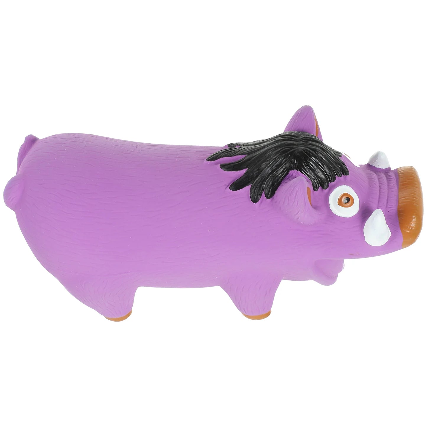 Animal Squeaky Toy Dog Squeakers Puppy Chew Toys Purple Emulsion for Puppies Small